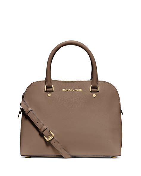 michael kors cindy medium dome satchel dark dune|Best 25+ Deals for Michael Kors Dark Dune .